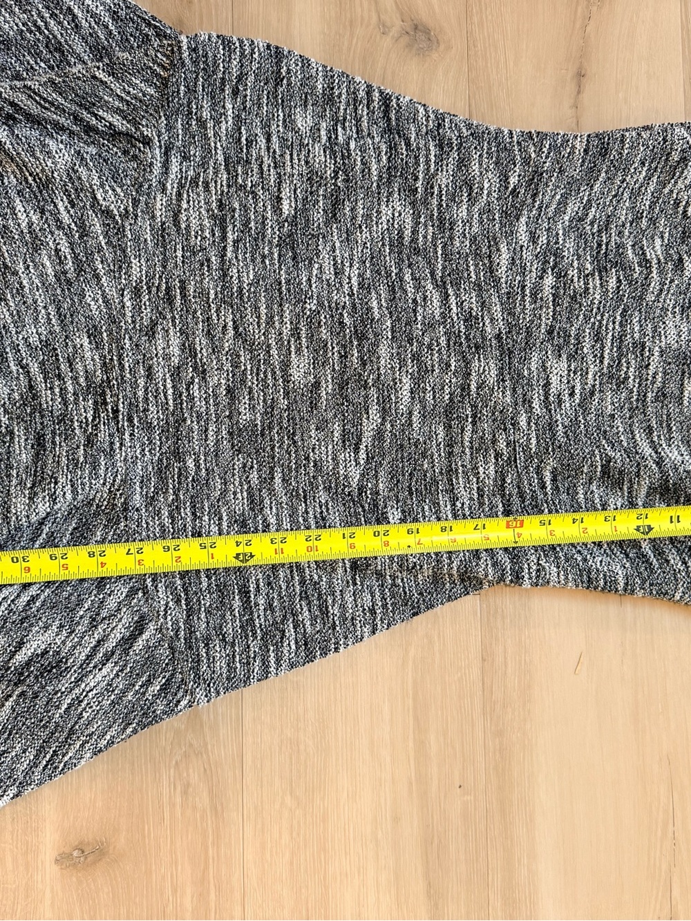 GAP Textured Knit Fit & Flare Dress NWT Size 6 Gray Black Sleeveless - Picture 7 of 8